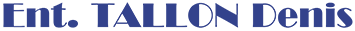 Logo Ent. Tallon Denis